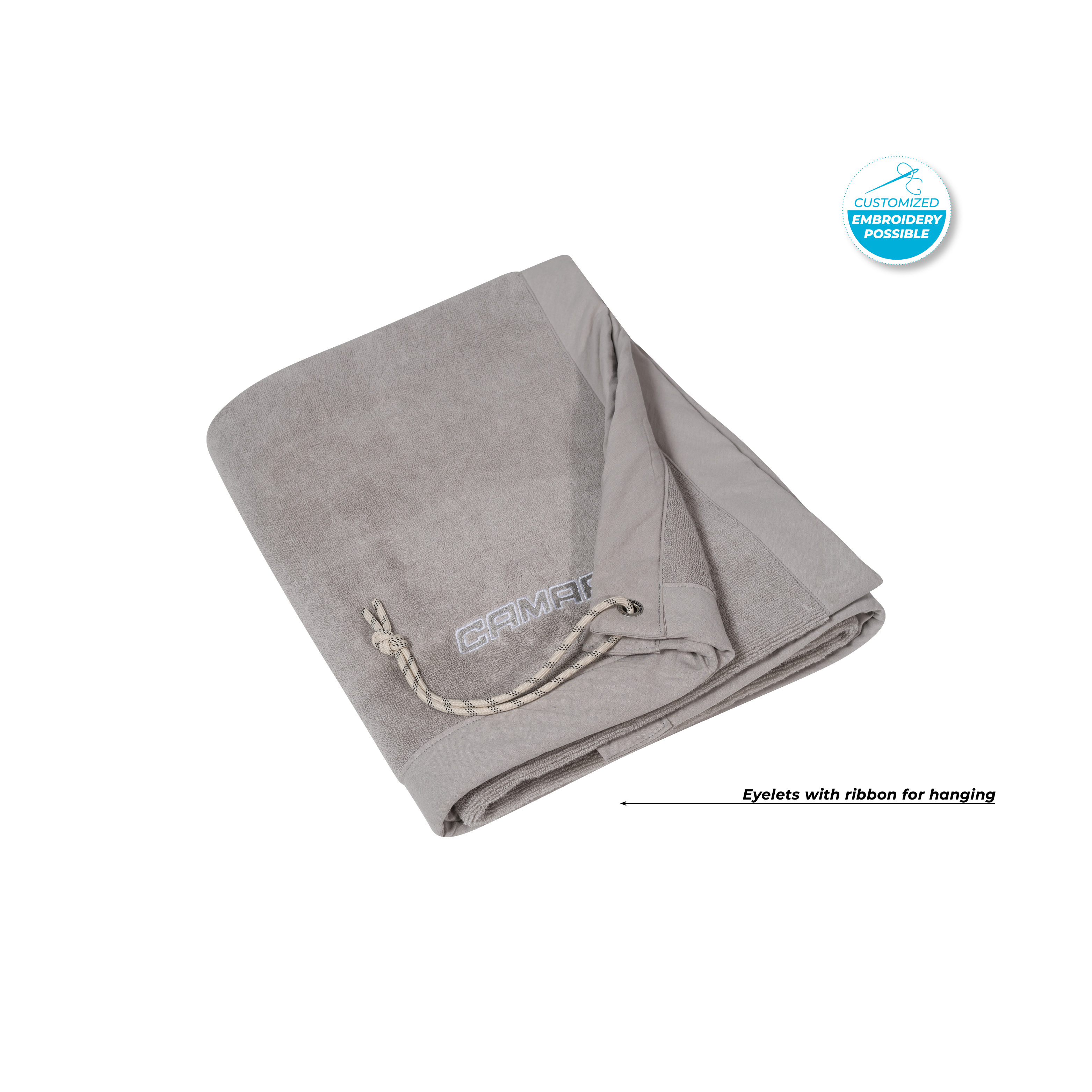 BeachTowel 100x170 grey