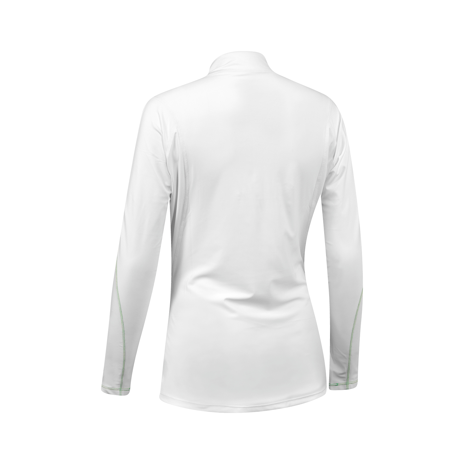 Lycra w/zip women LS white/baia Lycra w/zip women LS white/baia