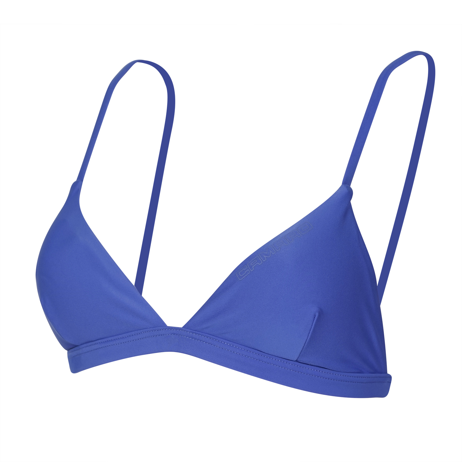 Triangel Oberteil mit herausnehmbaren Pads Blitzblau