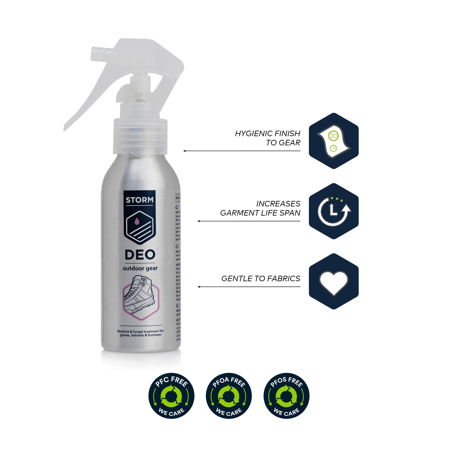 Storm Footwear deo spray 100ml Storm Footwear deo spray 100ml